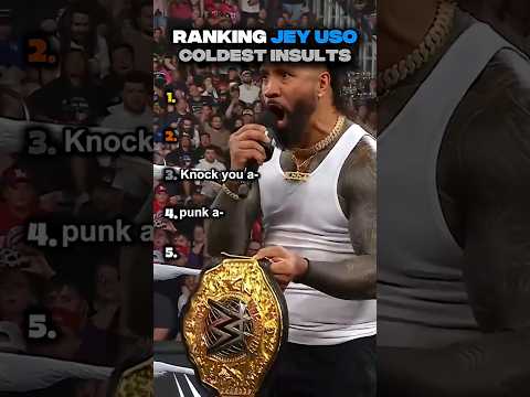 Ranking JEY USO Coldest Insults
