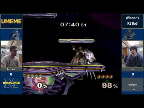 UMeMe 45 - tm (Ganondorf) vs Parzival (Marth) - WR2