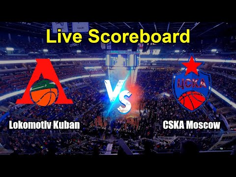 Lokomotiv Kuban vs CSKA Moscow Live Score - Russia Russia VTB United League