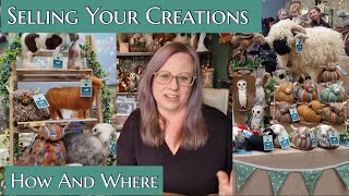🐑 You've made your items, NOW where do you SELL them?! Let's talk it through, a handmade business 🐏