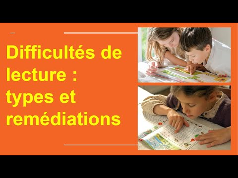 Difficultés de lecture  et reméditions (vidéo 2)