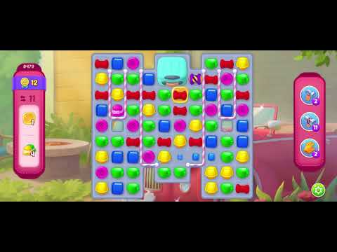 Homescapes level 8479 gameplay (very hard)