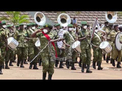 JOINT UPDF, POLICE AND UGANDA PRISONS SERVICE BAND ON INTERNATIONAL WOMEN'S DAY CELEBRATIONS