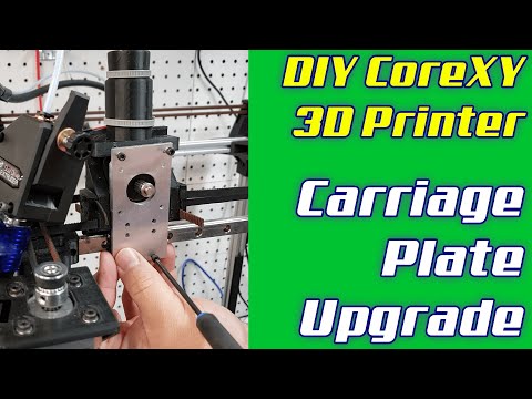 LayerFused X301 - Aluminum Carriage Plate Upgrade