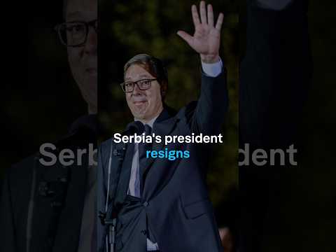 Serbia's president resigns | DW News