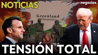 NOTICIAS: EEUU echa el freno con Irán, Macron alerta a Europa y Machado entrega su Nobel a Trump