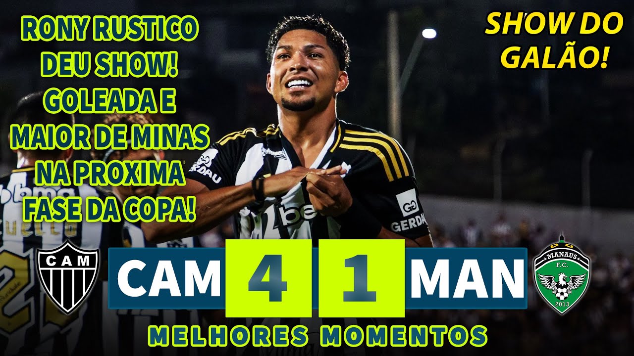 SHOW DO R0NY RÚSTICO! MAIOR DE MINAS APLICA SONORA GOLEADA E AVANÇA RUMO AO TITULO DA COPA!