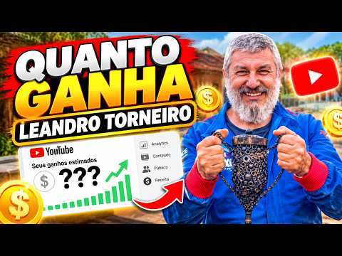 QUANTO GANHA O CANAL LEANDRO TORNEIRO | GANHOS REAIS 2026