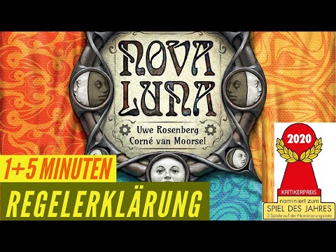 Nova Luna Regeln Anleitung Regelerklärung - Nominiert Spiel des Jahres 2020