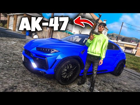 I traded my ARP for a AK47 in GTA 5 RP..