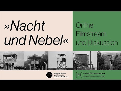 Diskussion des Films »Nacht und Nebel« mit Margit Eschenbach, Eva Hohenberger, Tanja Seider