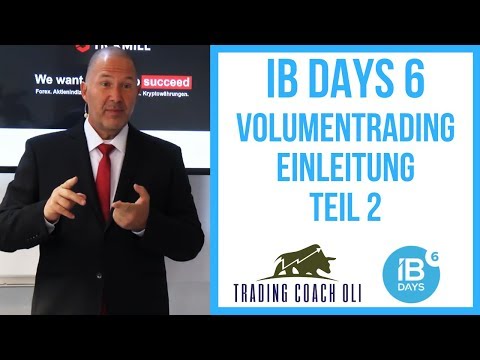 Trading Coach Oli - IB DAYS 6 - Volume Trading Introduction - Part 2