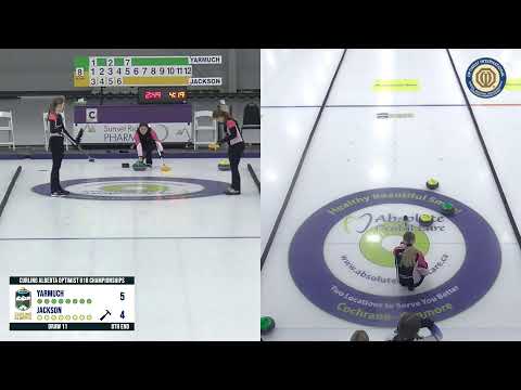Yarmuch vs Jackson - 2023 Curling Alberta Optimist U18 Girls Provincials