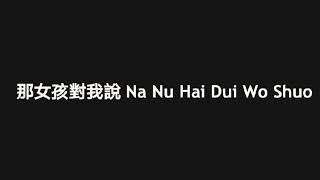 梁文音-那女孩对我说 Na Nv Hai Dui Wo Shuo (pinyin lyrics &amp; English translation)