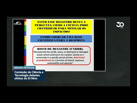 Para especialistas, esforço conjunto é fundamental contra El Niño