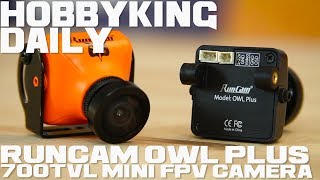 RunCam Owl Plus 700TVL Mini FPV Camera - Orange (NTSC Version)