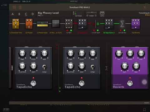 Sound test / yonac...tone stack pro...Roxsyn..ipad