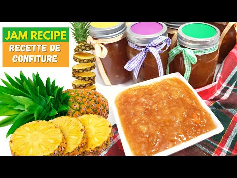 Comment faire la Confiture d'Ananas Maison | How to make Pineapple Jam at home