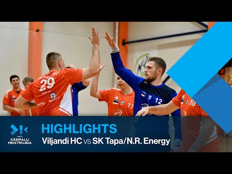 HIGHLIGHTS | Viljandi HC - SK Tapa/N.R. Energy | Round 4 | Estonian Champions League 2022/23