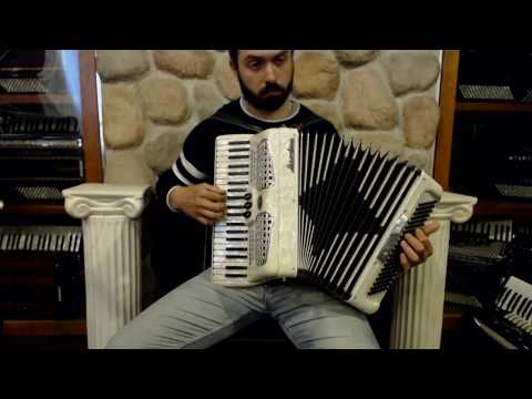 3697 - Ivory Excelsior Accordiana 305 Piano Accordion LM 41 120 $799