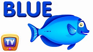 Color Songs - The BLUE Song | Learn Colours | Preschool Colors Nursery Rhymes | ChuChu TV