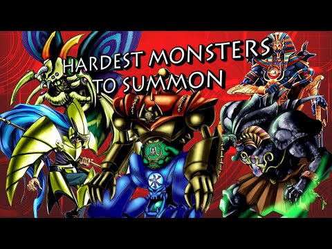Yu-Gi-Oh - Top 10 Hardest Monsters to Summon