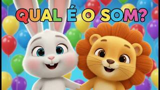 🐰 COELHO PIPO E OS ANIMAIS: O Som dos Bichinhos | Música Infantil Educativa 2026 🐰