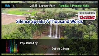 Silence Speaks A Thousand Words - Debbie Gibson Karaoke