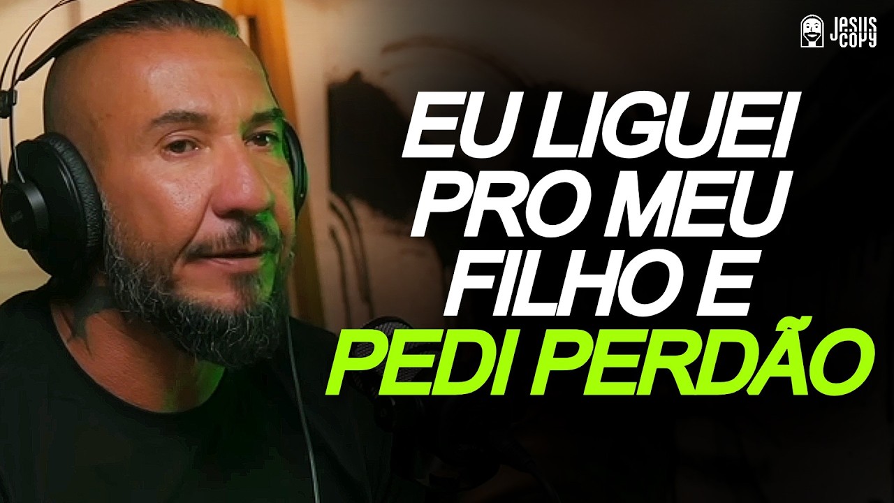 DEUS ME CONFRONTOU SOBRE MINHA HOMBRIDADE - Rodolfo Abrantes | Podcast Jesuscopy