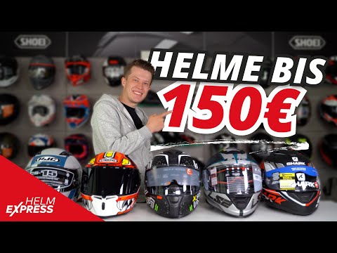 Top 5 full-face helmets up to €150 - these motorcycle helmets are safe & affordable ❌ @HelmexpressTV