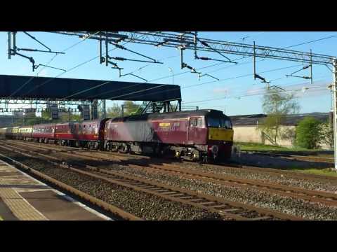 57001 & 57601 Arriving and Departing  rugeley  trent valley