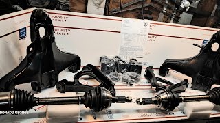 1967 1970 CADILLAC ELDORADO FRONT SUSPENSION RESTORATION Control Arms Final Assembly