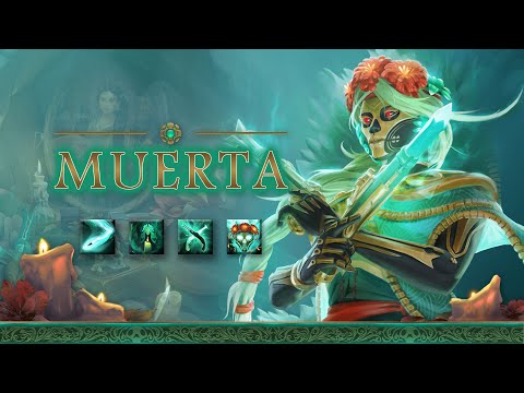 7.32E NEW MIDLANE HERO MUERTA SO BROKEN - 17 KILLS OP MIDLANE BUILD | 7.32e Gameplay Highlights
