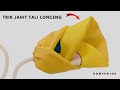 Cara Membuat Tali Lonceng Menjahit Ujung Tali Berbentuk Bunga Flower Latkan Making