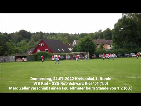 VfB Kiel - Rot-Schwarz Kiel 1:4 (1:0) Marc Zeller verschießt FE