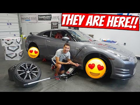Revealing New Custom Wheels For My Nissan GTR!! *2.5 Years Later*