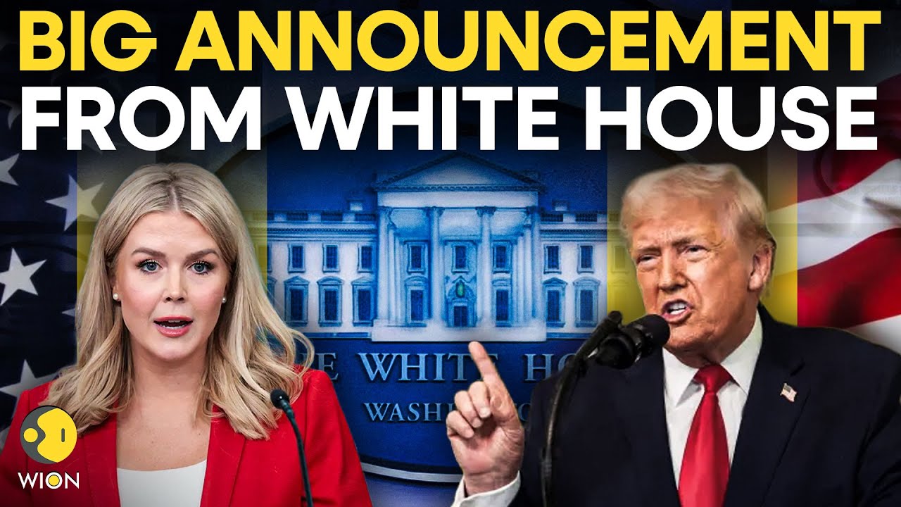 White House LIVE: White House Press Secretary Karoline Leavitt Holds Media Briefing | WION