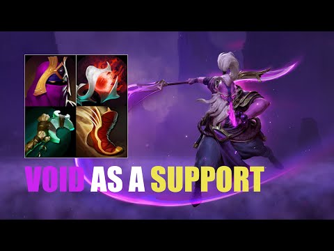 How to play VOID SPIRIT as a SUPPORT|DOTA 2 patch 7.23e| Legend Gameplay
