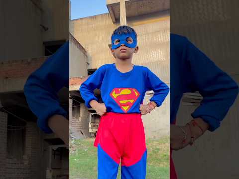 Puru superman hero ban gaya ???????? #comedy  #puruishere #shorts