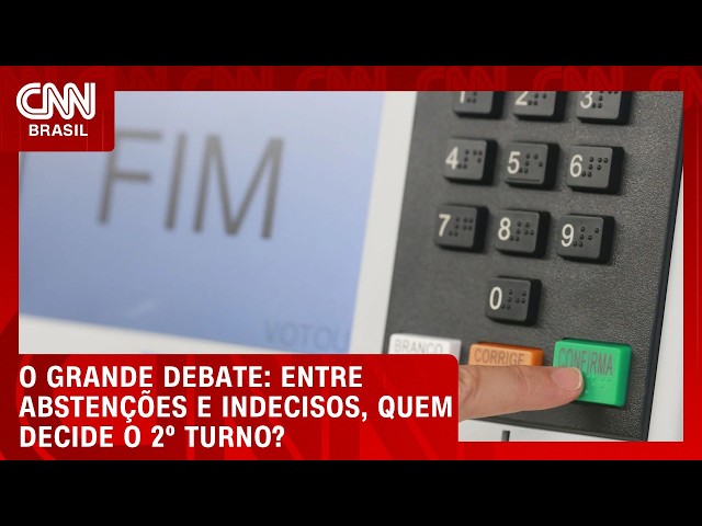 Abstenção ou indeciso: quem decide o 2º turno? | O GRANDE DEBATE