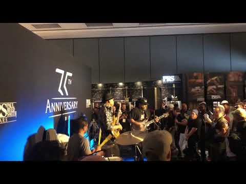 NAMM 2020 - Mike Scott, Greg & Gary Grainger - PRS Guitars Booth 1/17/20