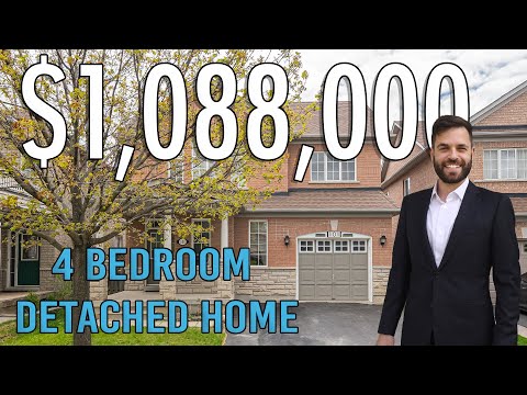 Touring inside a 4 bedroom detached home in Vaughan