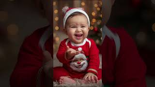 Baby Sings Jingle Bells 🎄 | Christmas Lullaby Short
