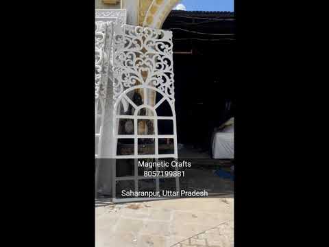 Fiber stage backdrops