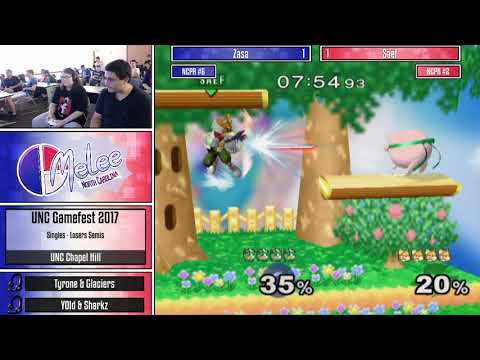 Zasa (Puff) vs Saef (Fox) [Winners Finals] - UNC Gamefest Fall 2017