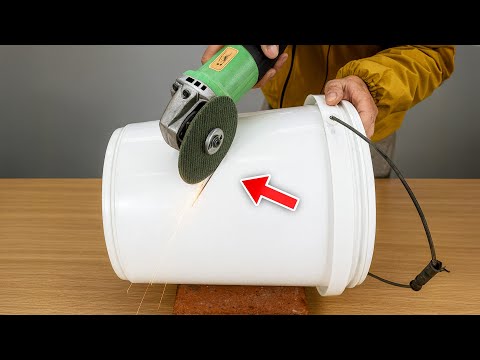 Not everyone knows THIS SECRET! Cut a Paint Bucket and Unlock a Genius DIY Hack for Your Home!