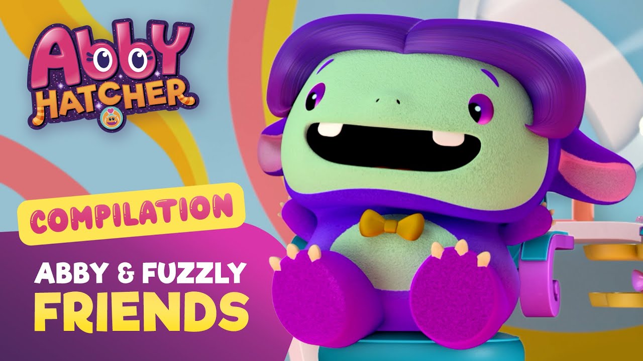 Abby Helps Harriet & All the Fuzzlies | Abby Hatcher | Cartoons for Kids
