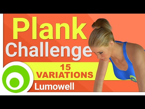15 Plank Variations Challenge Workout