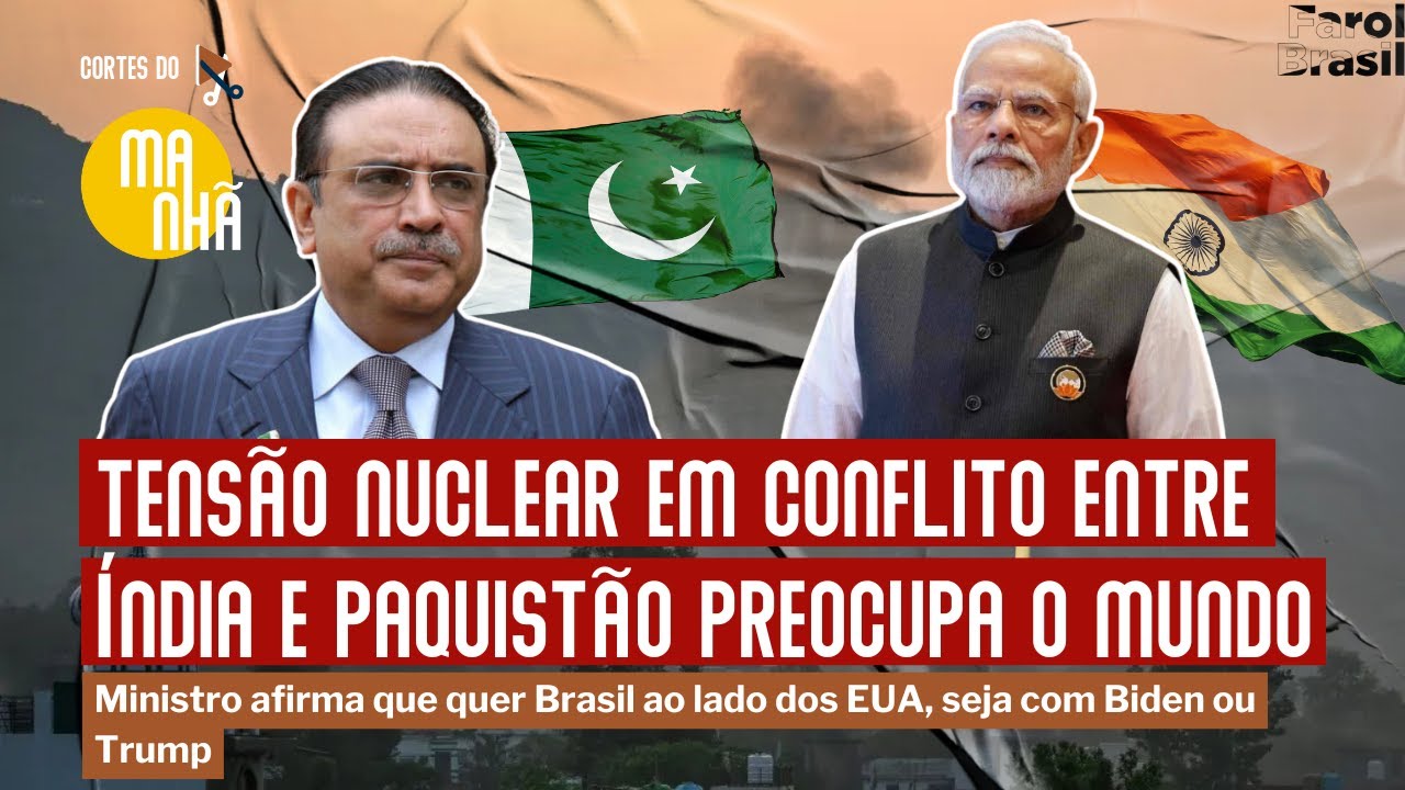 Tensão nuclear em conflito entre Índia e Paquistão preocupa o mundo