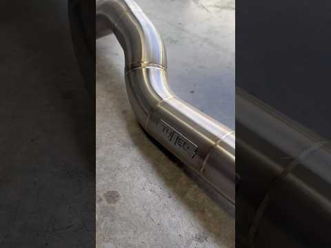 NISSAN PATROL custom 3” side exit exhaust with tear drop tip